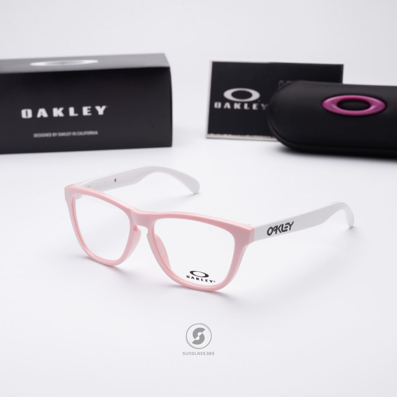 Oakley Frogskins XS (A) OY8009F-03 Polished Milkshake Pink