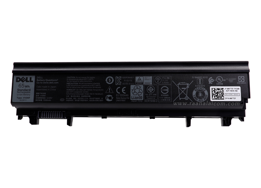 Battery Dell Latitude E5540 Original VV0NF ลด ราคา พิเศษ แบตเตอรี่ โน๊ตบุ๊ค Dell Latitude E5540 65Whr ตรงรุ่น
