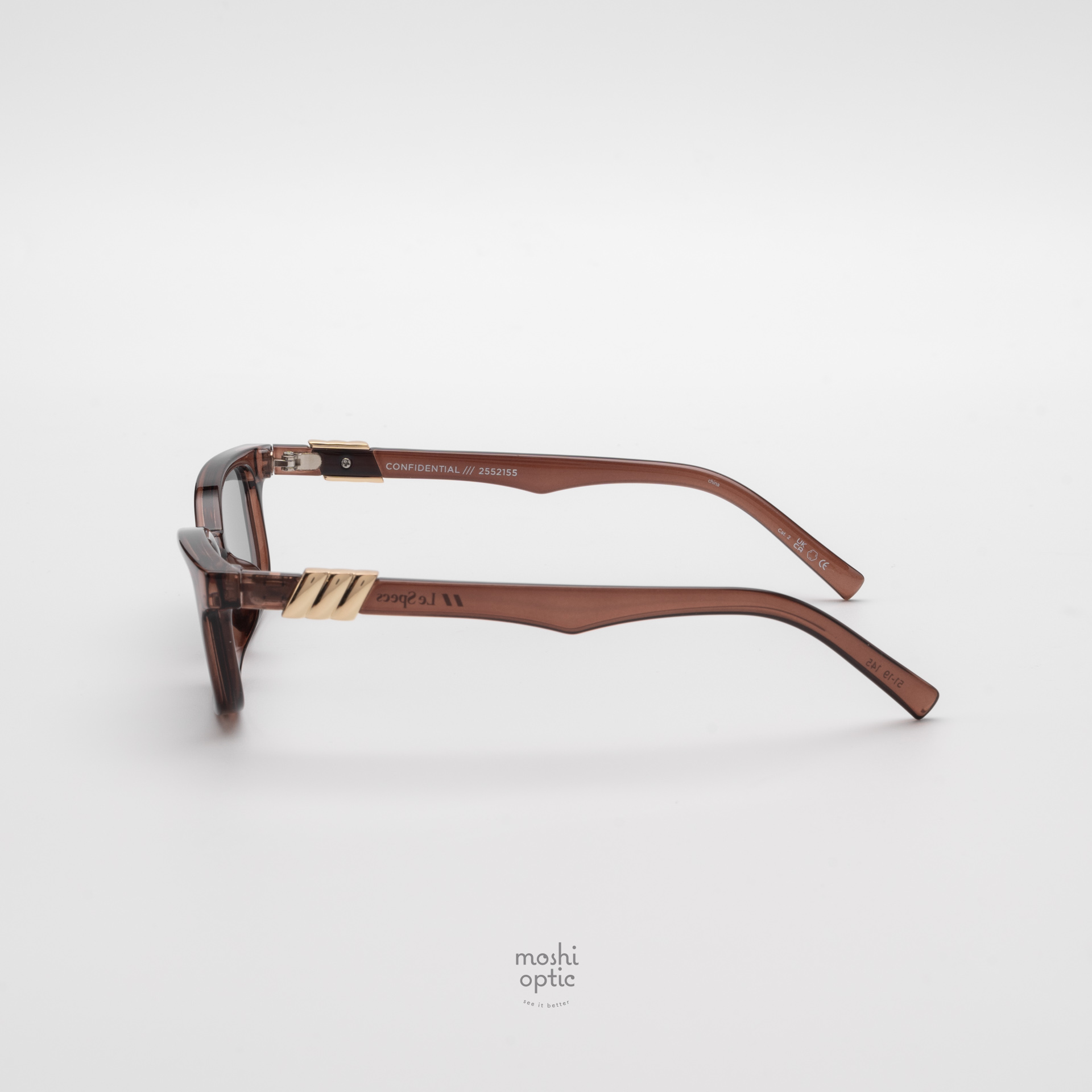 แว่นกันแดด Le Specs LSP2552155 CONFIDENTIAL Cocoa