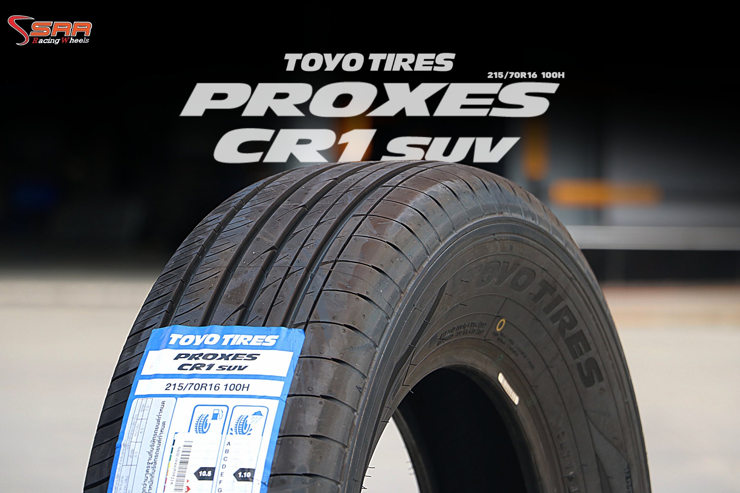 TOYO PROXES CR1 SUV ขนาด 215/70R16 ปี2024