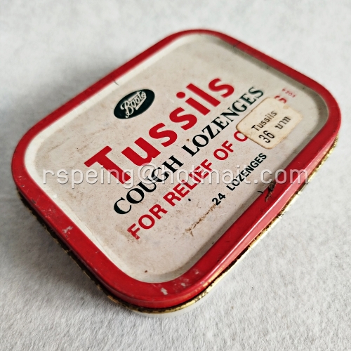 กล่องยาอม Tussils Cough Lozenges