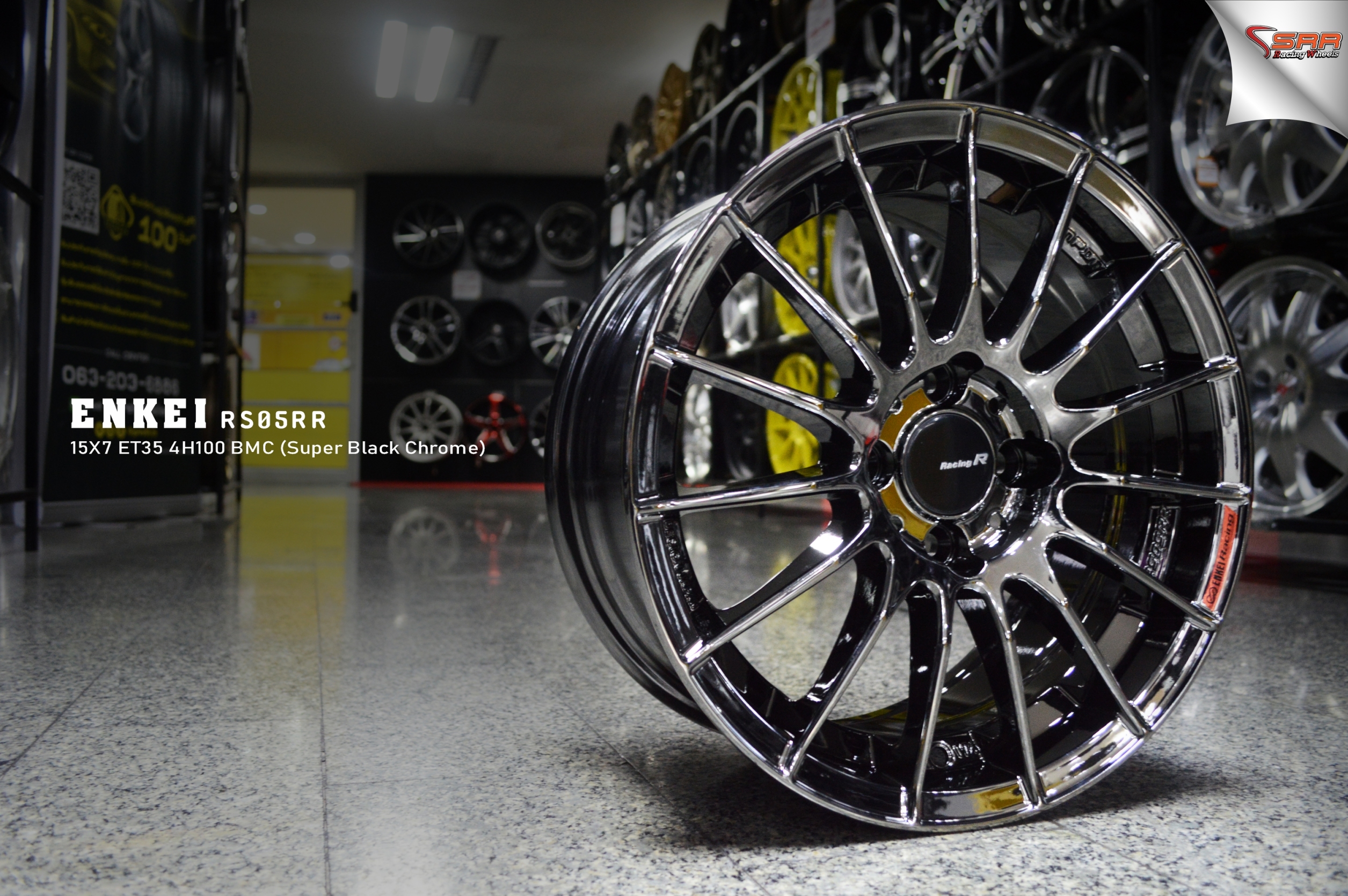RS05RR FLOWFORMING สี LIMITED ขอบ15พร้อมยาง YOKOHAMA ผ่อนเดือนละ 2500 เท่านั้น