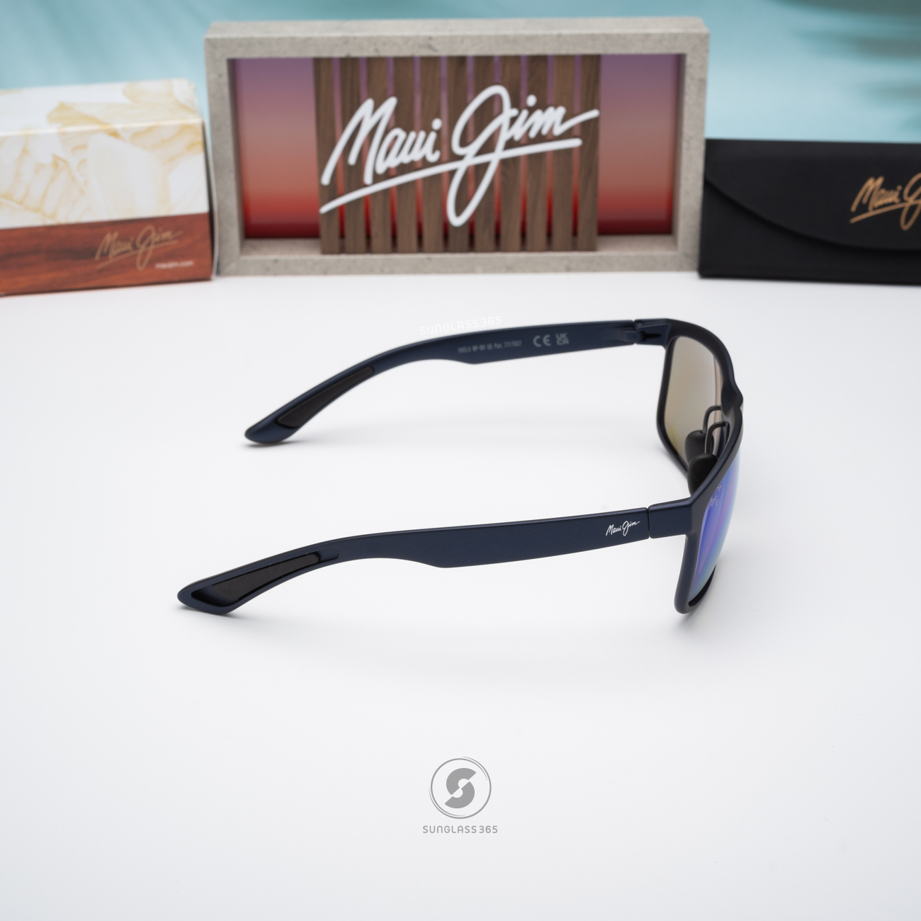 แว่นกันแดด Maui Jim HUELO MJ B449 03 Blue Hawaii