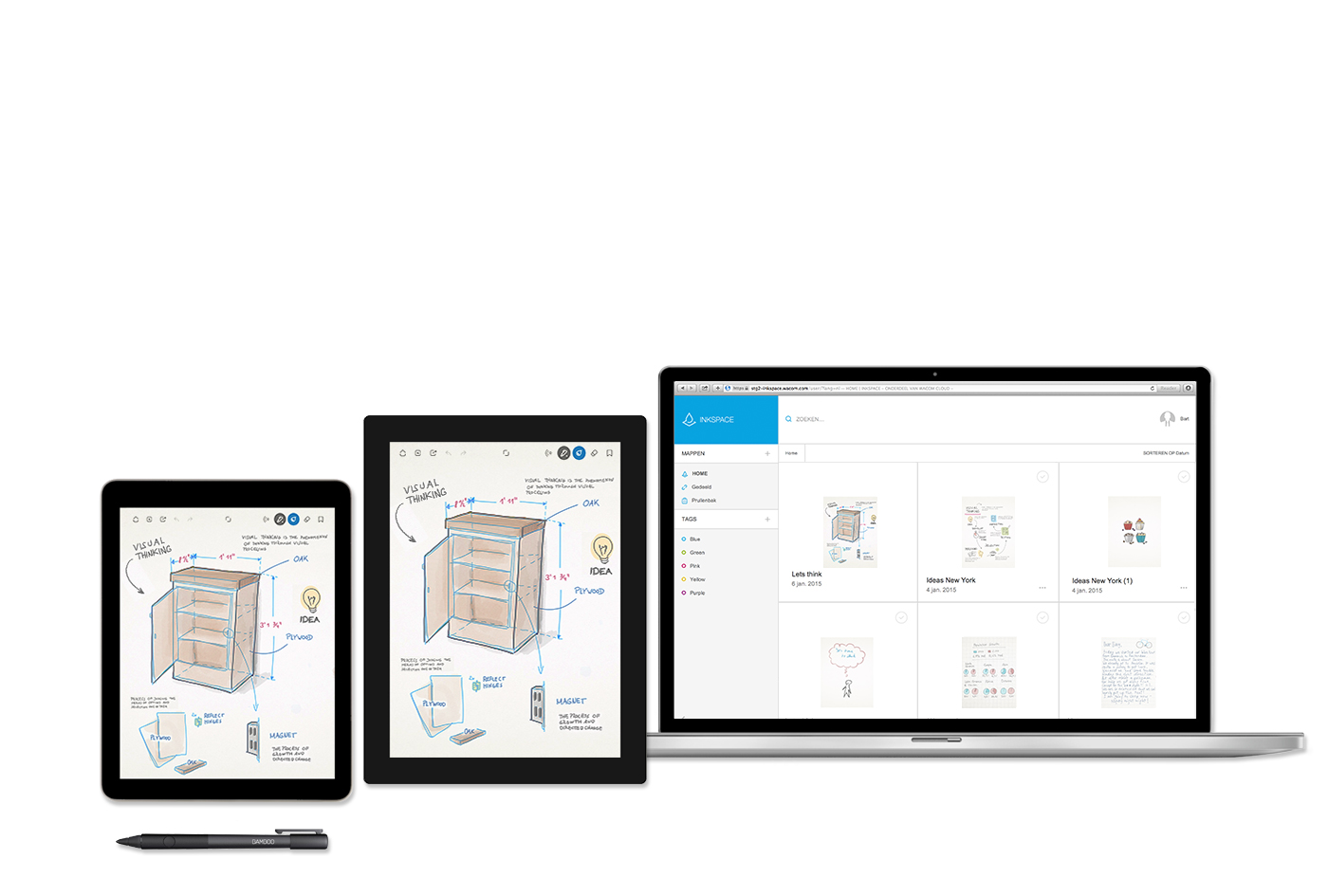 Bamboo Stylus Fineline 2 (Black)