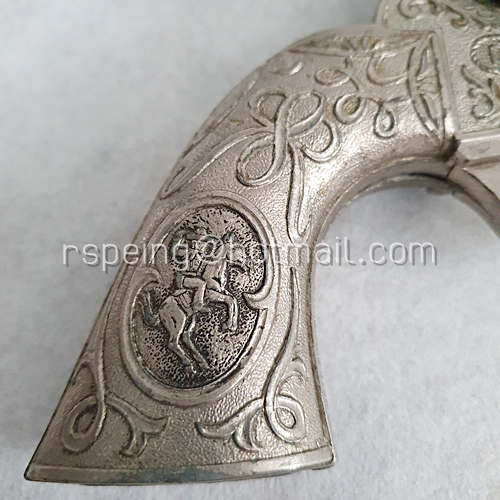 ปืนแก๊ปวินเทจเหล็กหล่อ ปี 50 Vintage Hubley "Deputy" Cap Gun 1950's (สภาพโชว์)