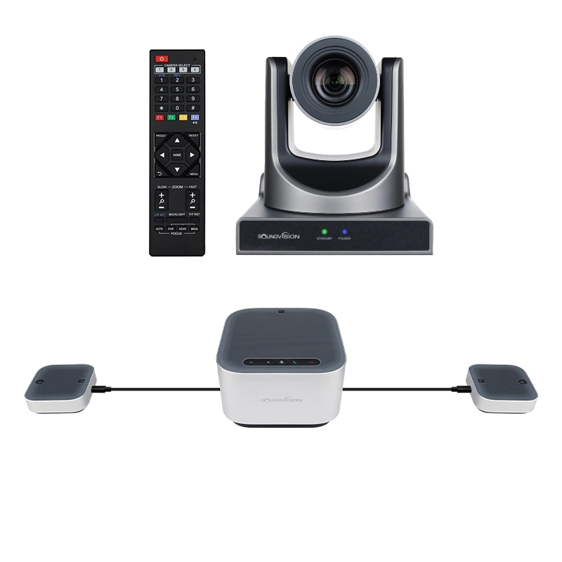 SOUNDVISION SVC-3000 SET 1 ชุด Speakerphone พร้อม กล้อง HD-400U สำหรับประชุมออนไลน์