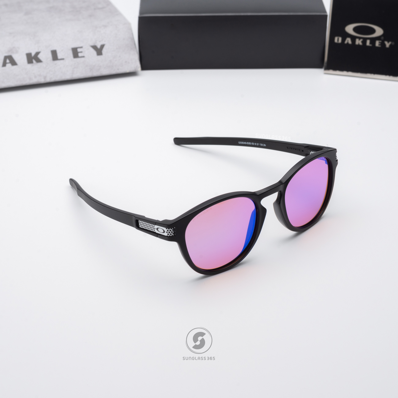 OAKLEY LATCH(A) OO9349-53 Matte Black Prizm Golf