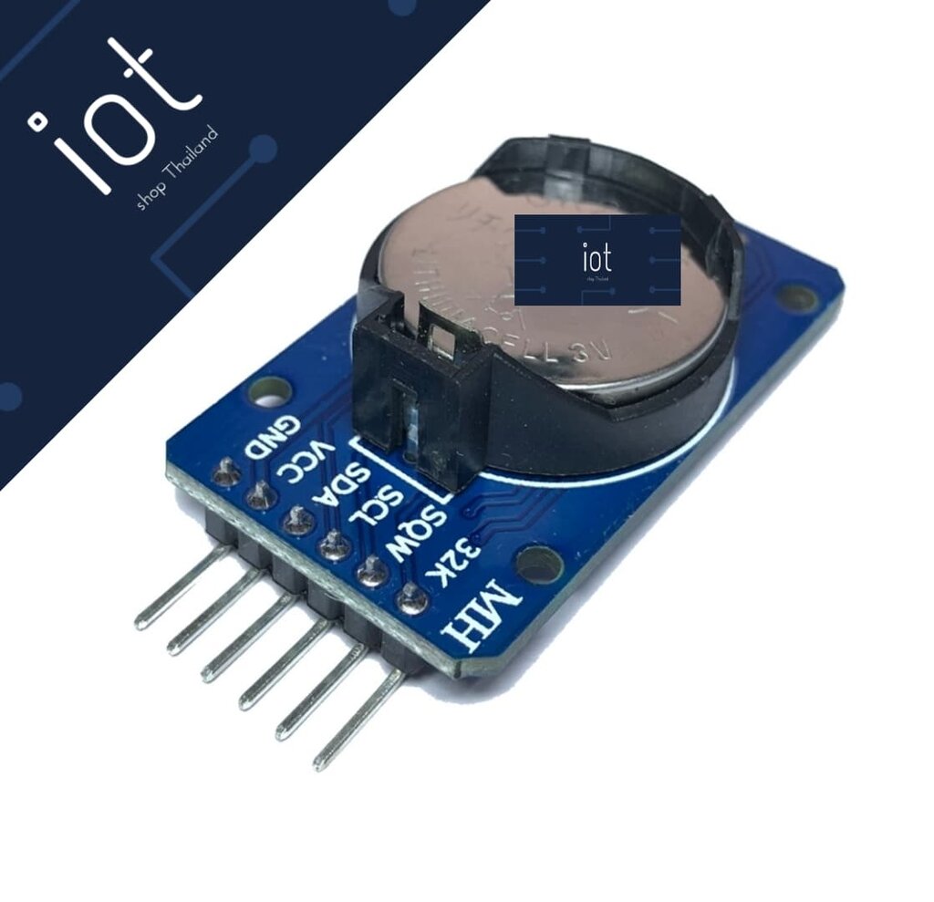 DS3231 Module Real Time Clock (โมดูลนาฬิกา)