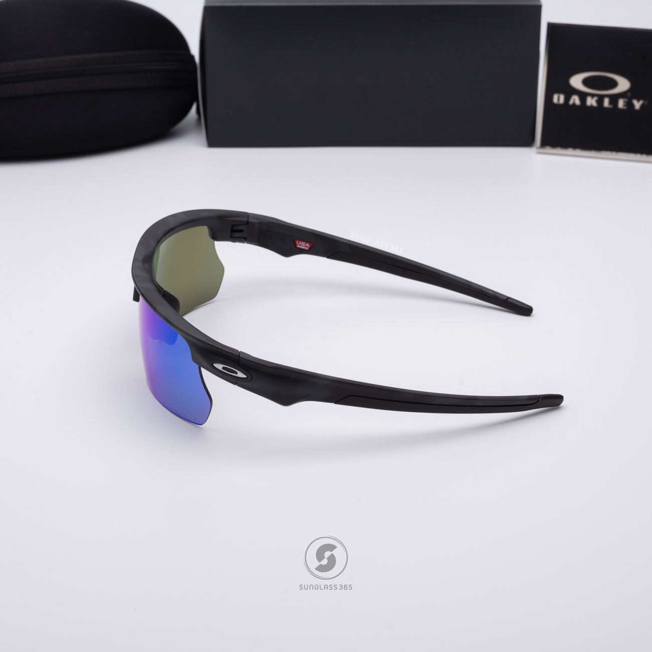 OAKLEY Bisphaera OO9400-05 Matte Grey Camo Prizm Sapphire Polarized