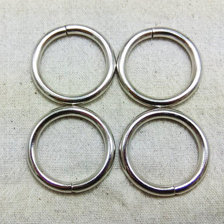 ห่วงกลม1.2นิ้วหนา เงิน (ลวด5mm)