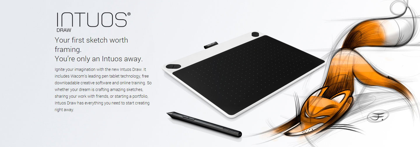 Intuos Draw White