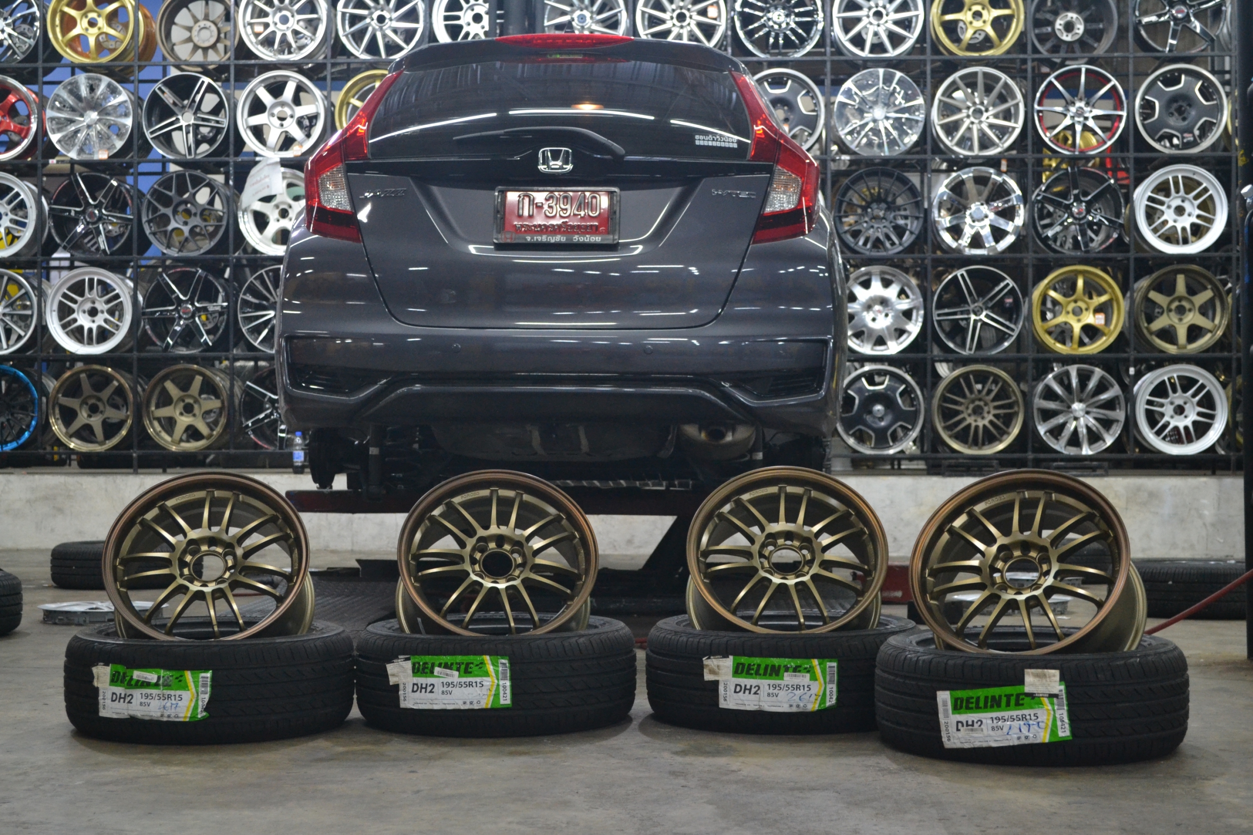 ล้อ RE30ขอบ15 ใส่ JAZZ ป้ายแดง