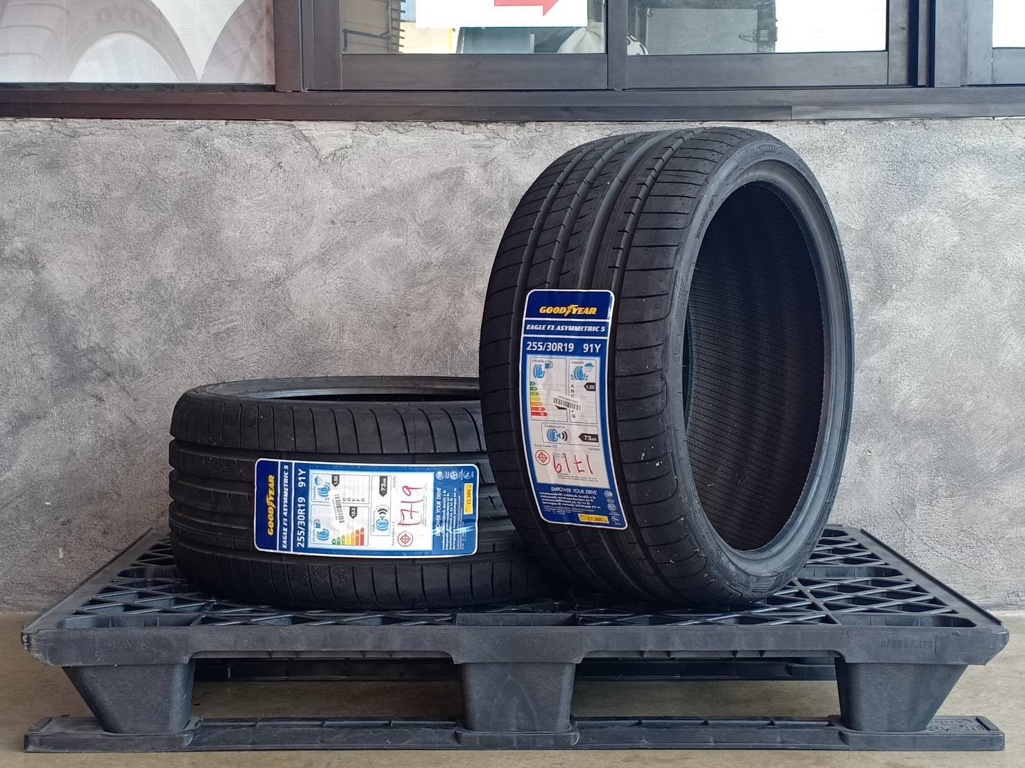 GOODYEAR 255/30R19 EAGLE F1 ASYMMETRIC 5 91Y MADE IN GERMANY