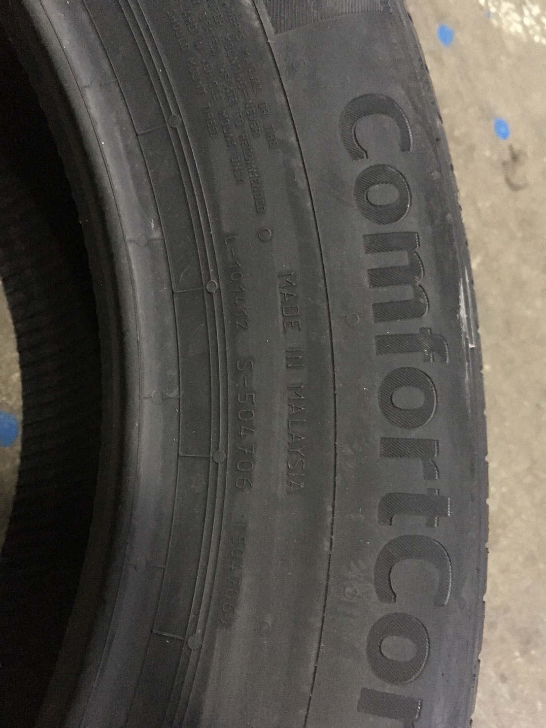 CONTINENTAL CONTACT CC6 195/60-15 ปี18 เส้น 1950 ปกติ 3000