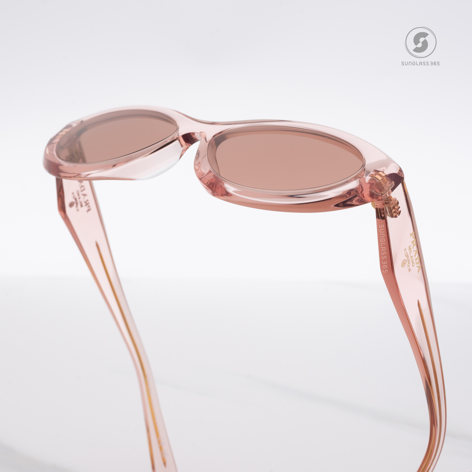 PRADA Symbole PR26ZSF 19Q10D Transparent Peach