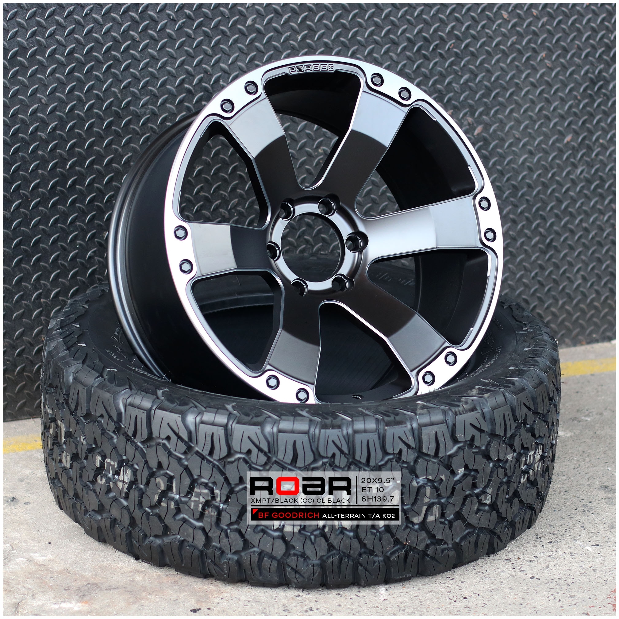 ล้อใหม่ PARODI ROAR (โรอาร์) ขอบ20