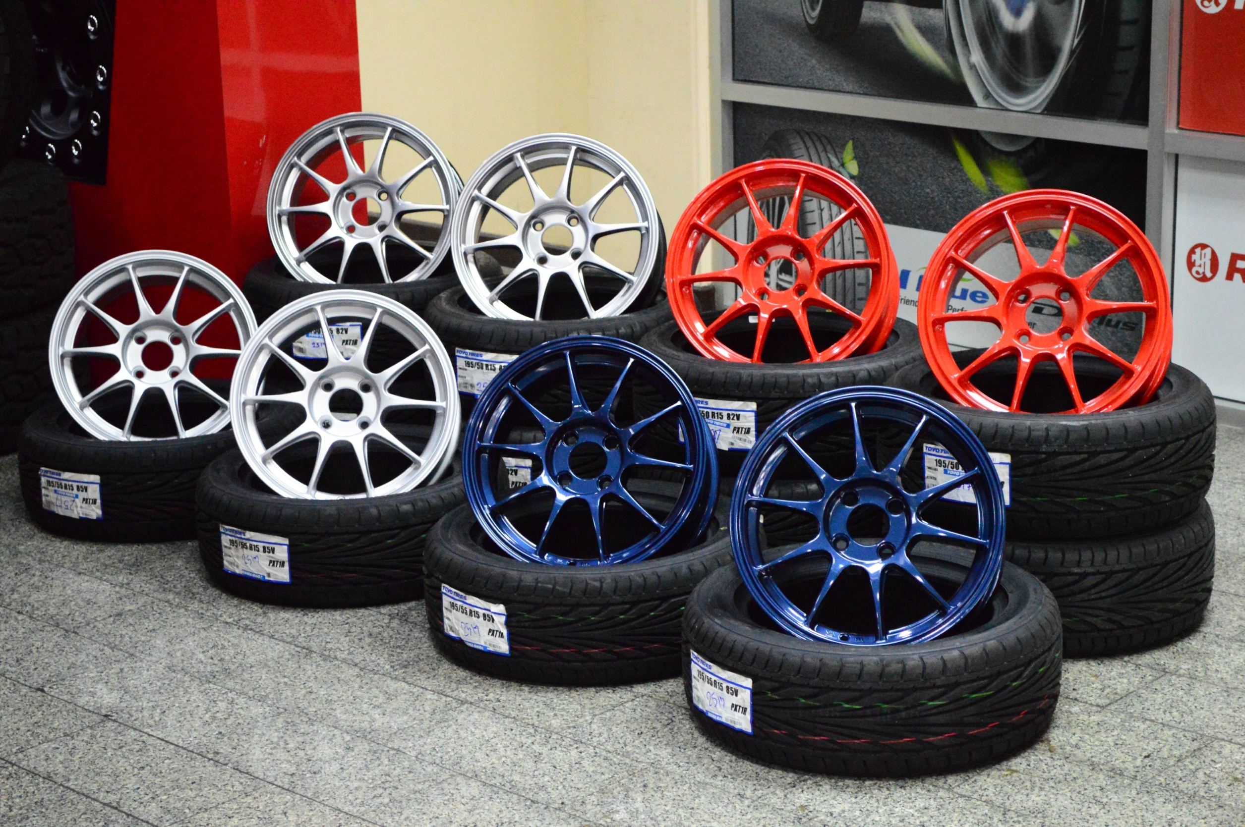 ล้อใหม่ WEDS TC015N