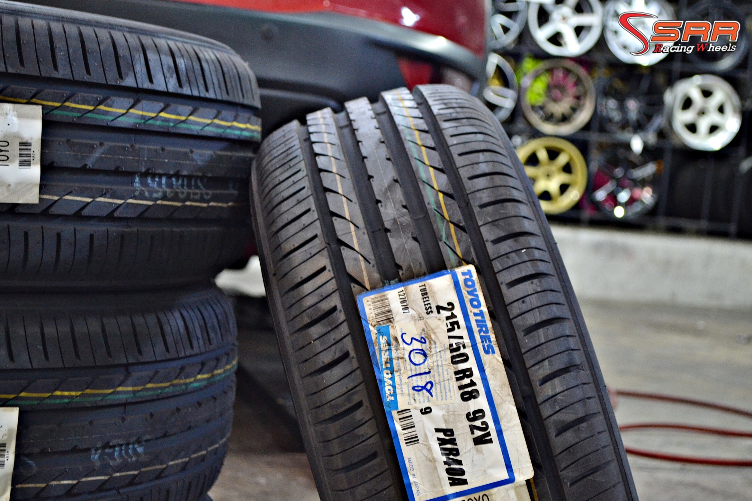 ยางใหม่ TOYO R40A 215/50-18 ยางสำหรับ MAZDA CX3