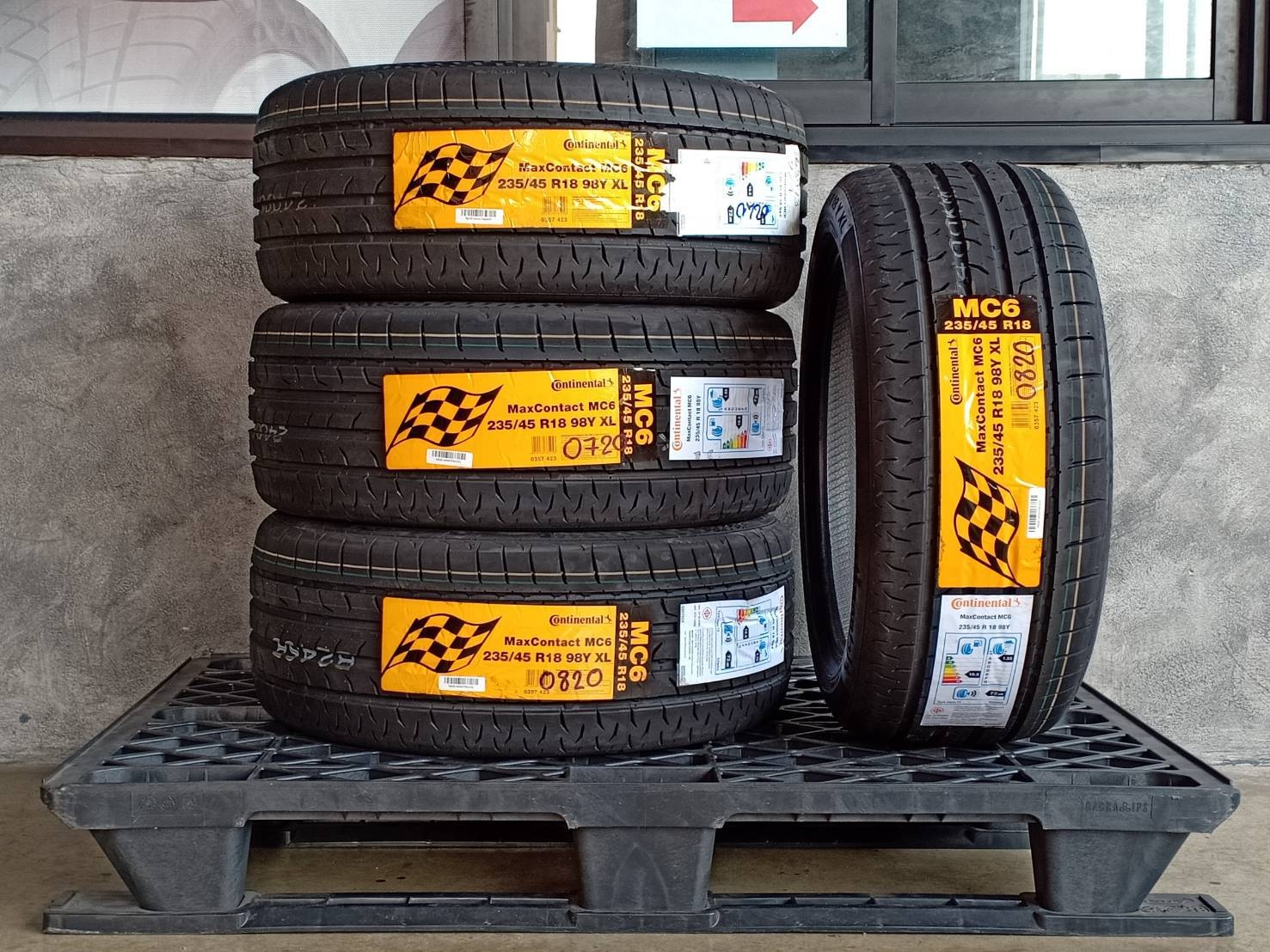 CONTINENTAL 235/45R18 CONTACT MC6 98Y MADE IN MALAYSIA