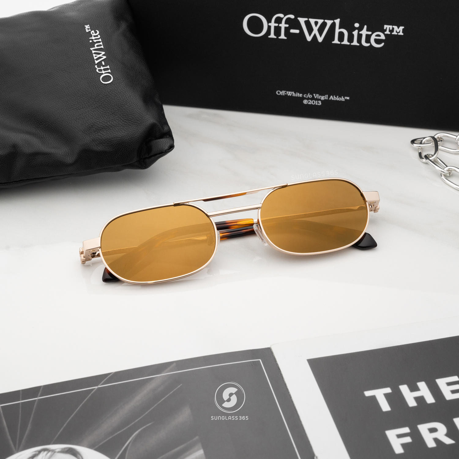 แว่นกันแดด Off-White OERI123 7676