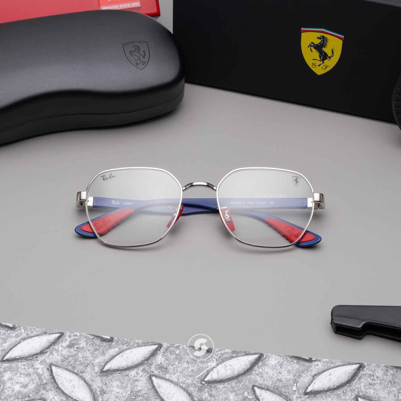 Ray-Ban Ferrari Collection RX6594M F097 Silver