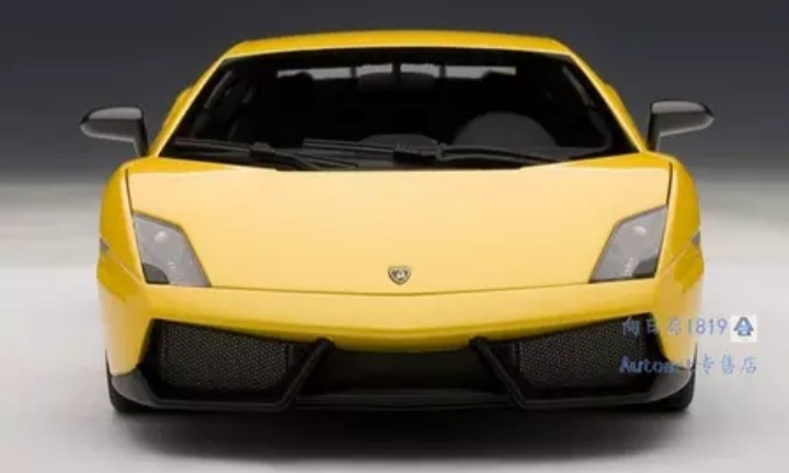 โมเดลรถยนต์ โมเดลรถเหล็ก lamborghini lp570 4