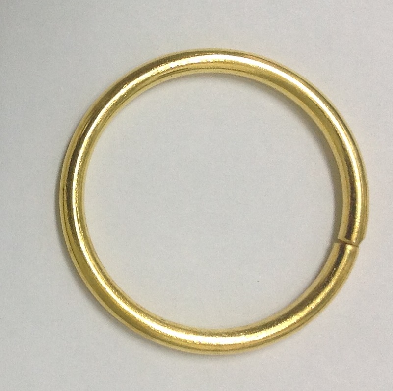 ห่วงกลม1.5นิ้ว ทอง