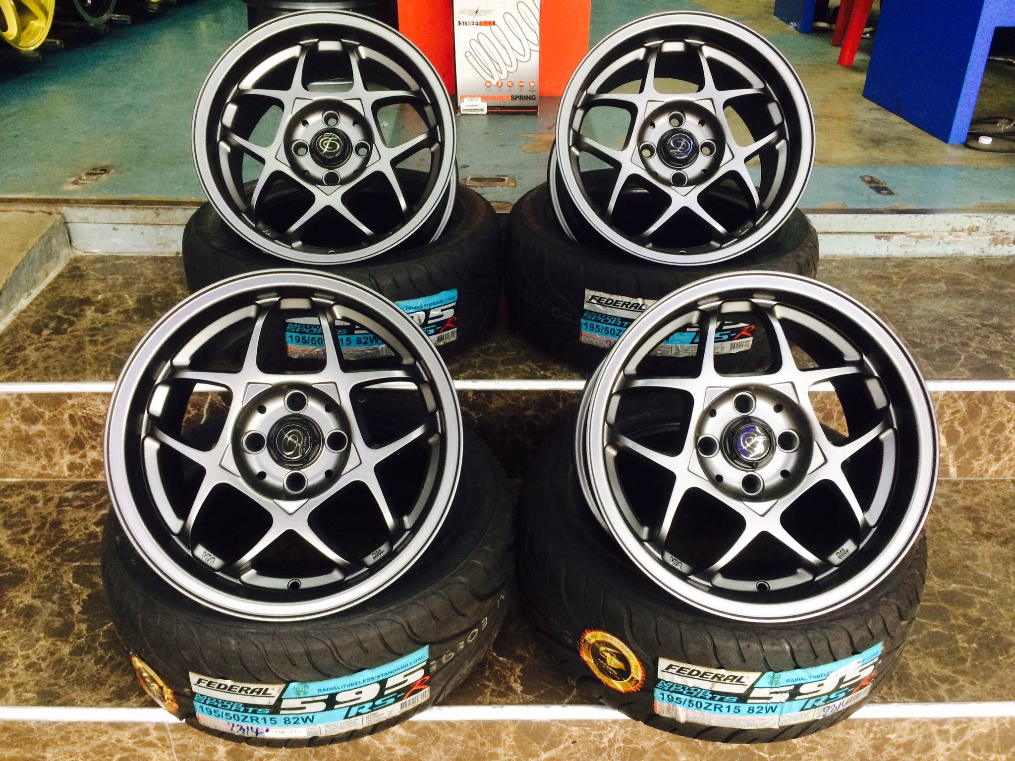 ล้อใหม่ SSR SPEED5 ขอบ15ซื้อล้อฟรียาง