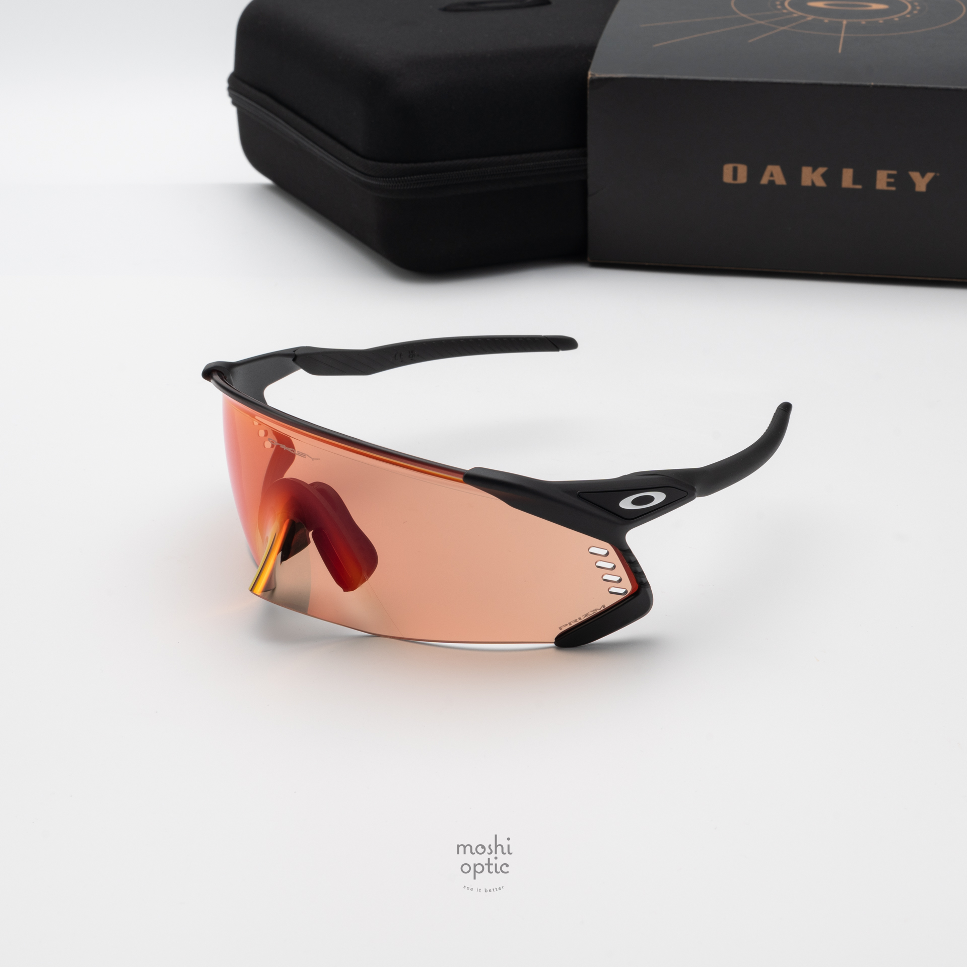 OAKLEY VELO KATO OO9501-06 Matte Black Prizm Trail Torch