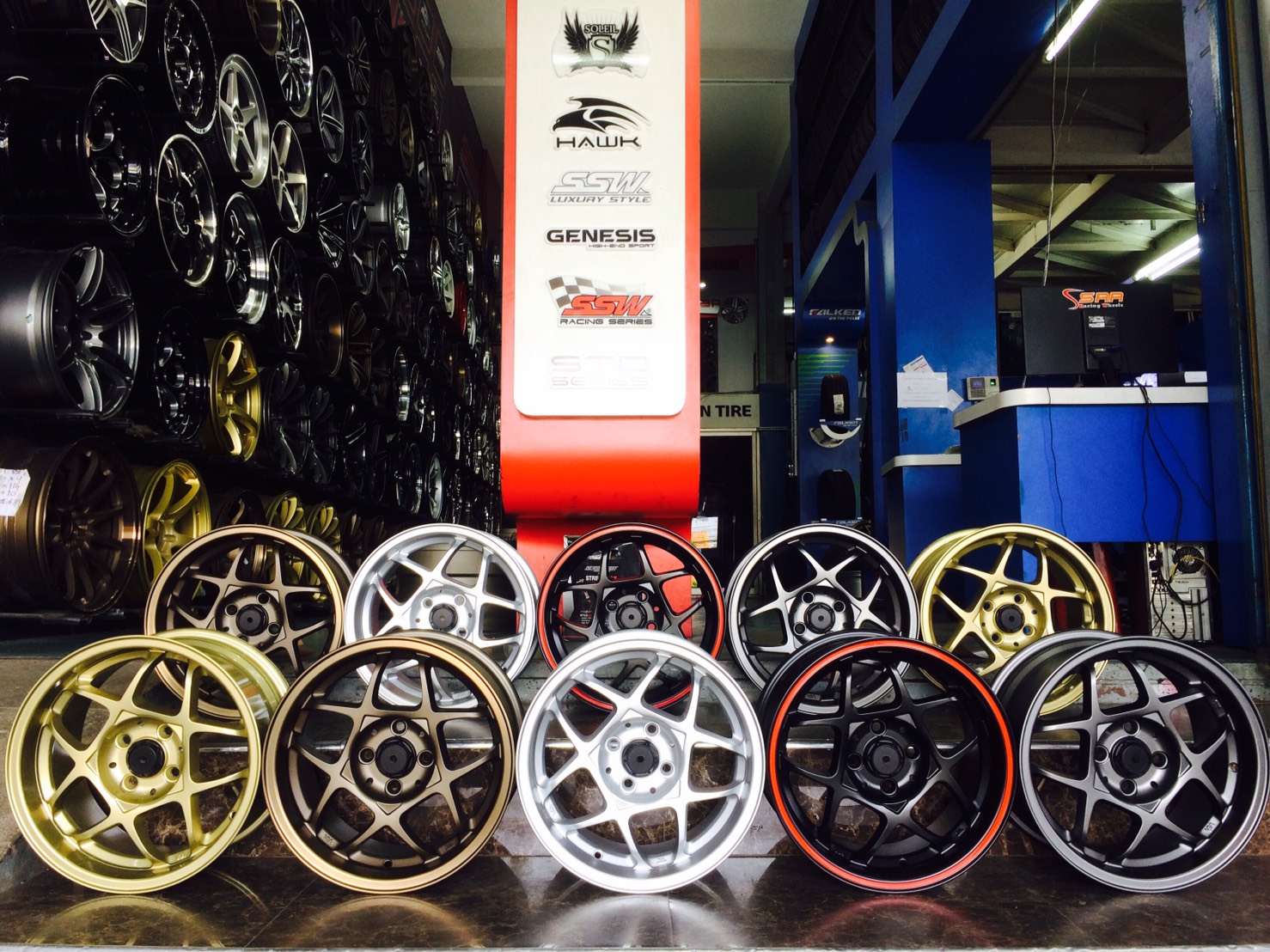 ล้อใหม่ SSR SPEED5 ขอบ15 ซื้อล้อแถมยาง มีหลายสี ด่วน จำนวนจำกัด