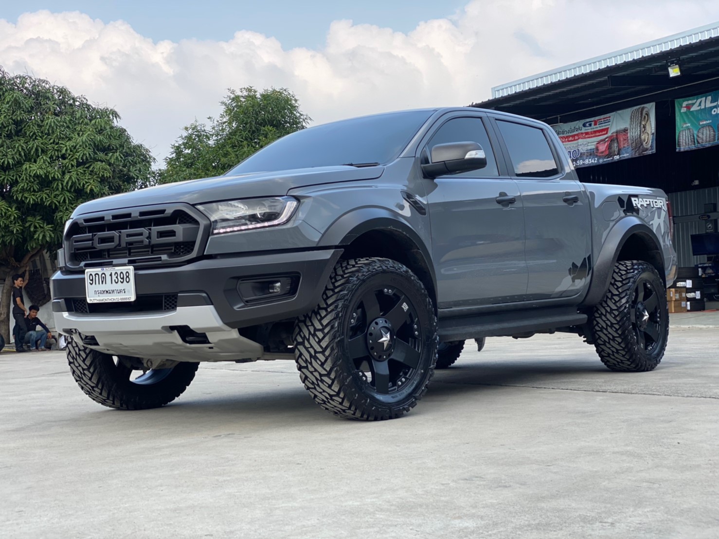 ล้อแท้ CAPTAINAMERICA ขอบ20 ใส่ RAPTOR