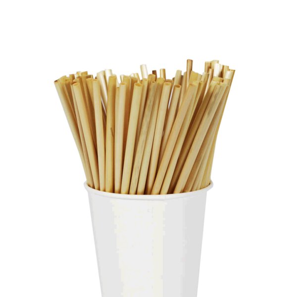 หลอดฟางข้าว หลอดย่อยสลายธรรมชาติ 100%