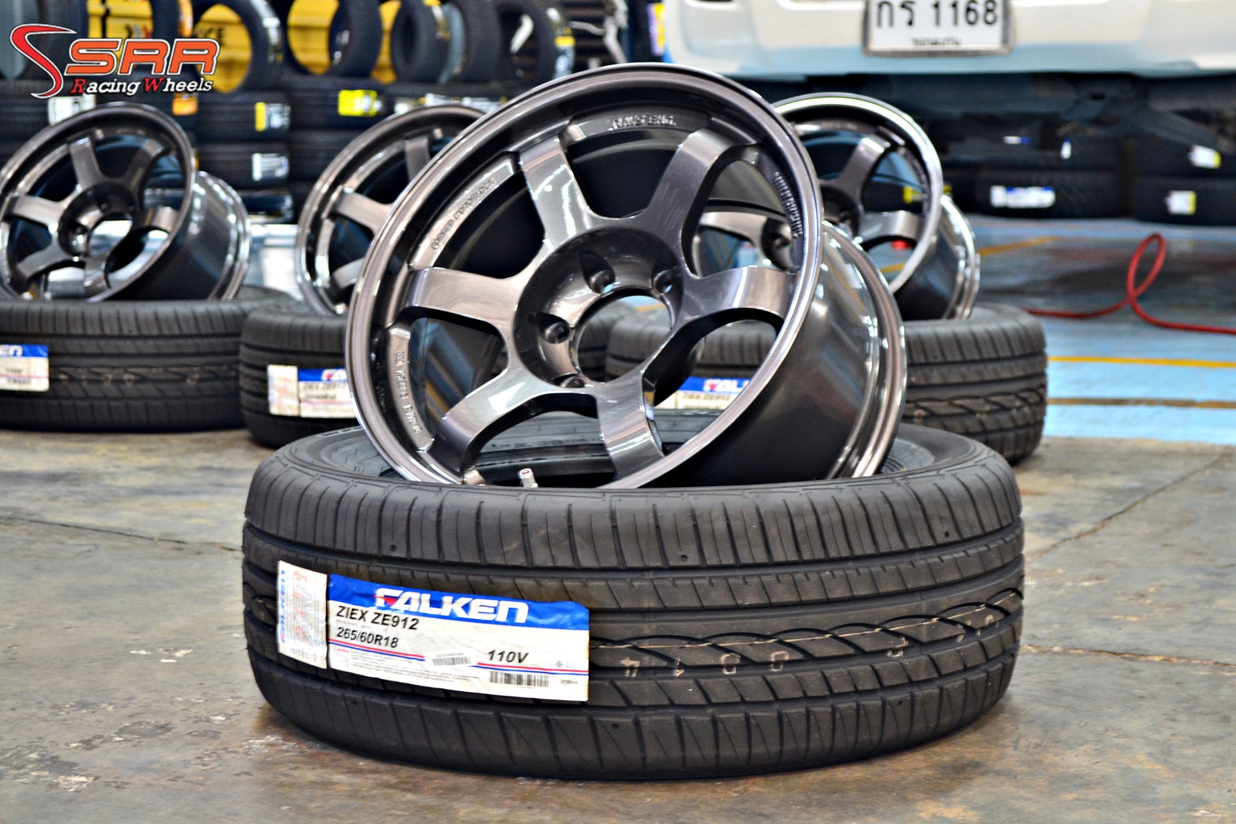 ล้อแท้ AOW10 AUTO OPTION TE37SUV FLOWFORMING