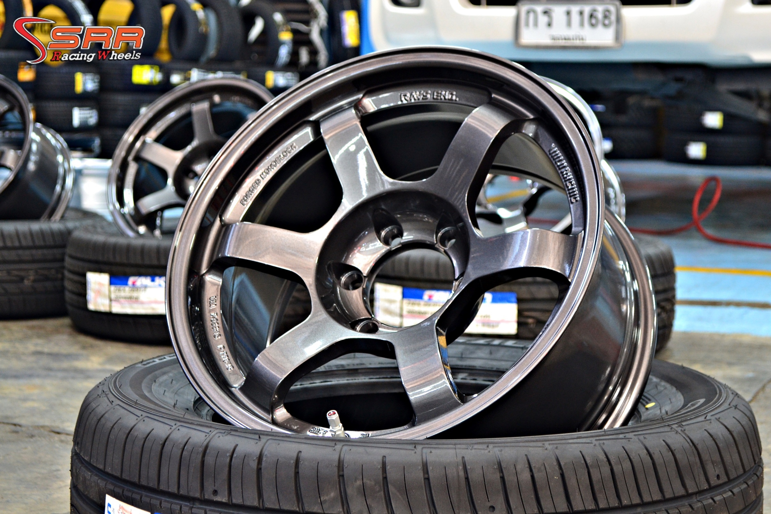 ล้อแท้ AOW10 AUTO OPTION TE37SUV FLOWFORMING