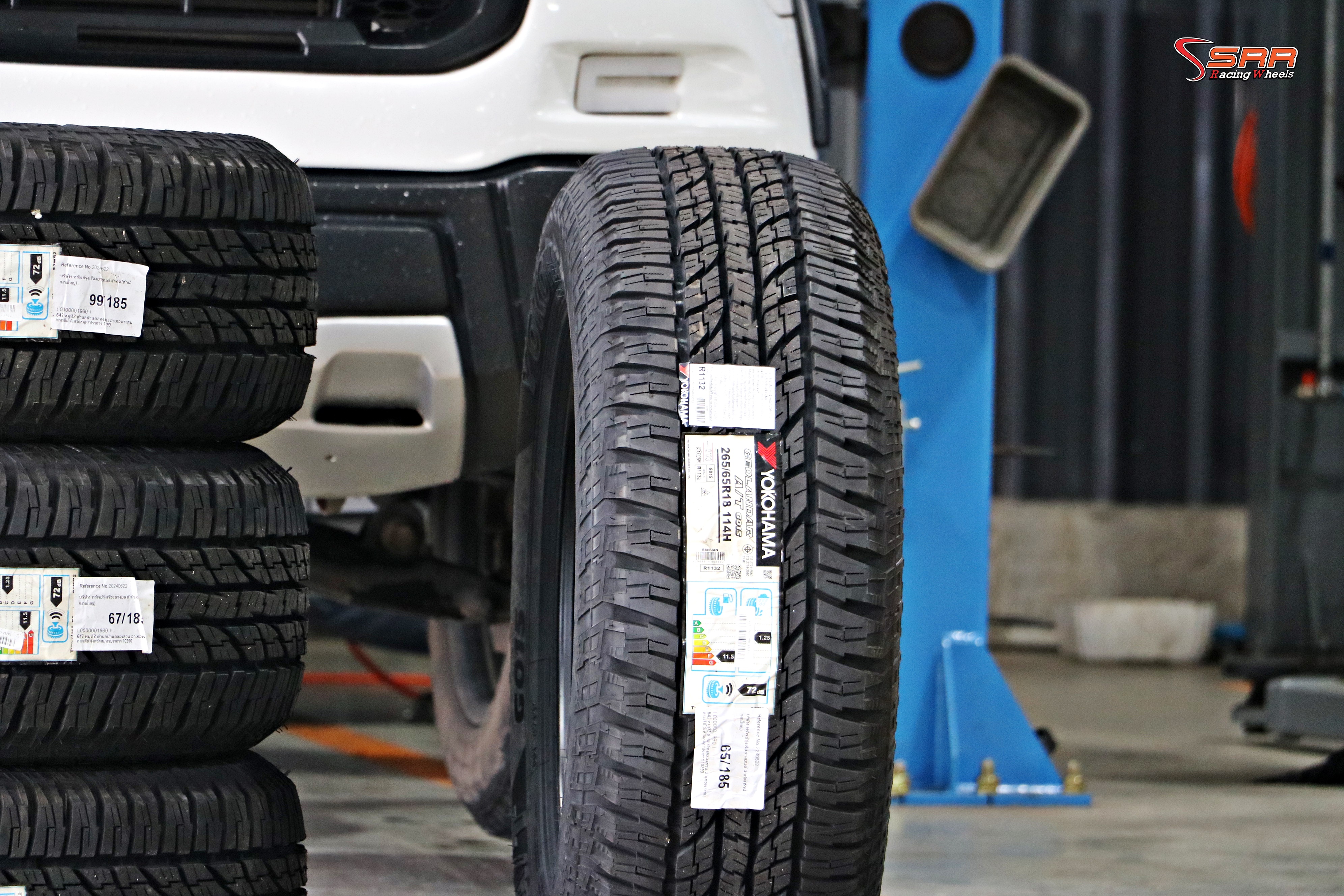 ยางขนาด 265/65R18 YOKOHAMA AT G015 ปี23 เส้นละ 3,990 เท่านั้น