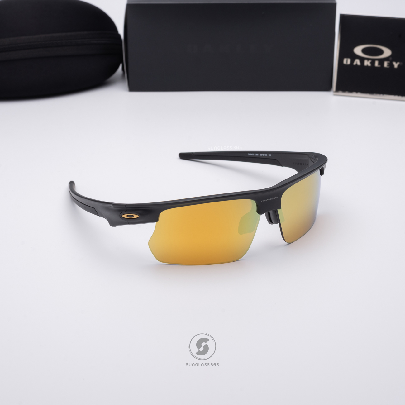 OAKLEY Bisphaera OO9400-12 Matte Carbon Prizm 24K Polarized