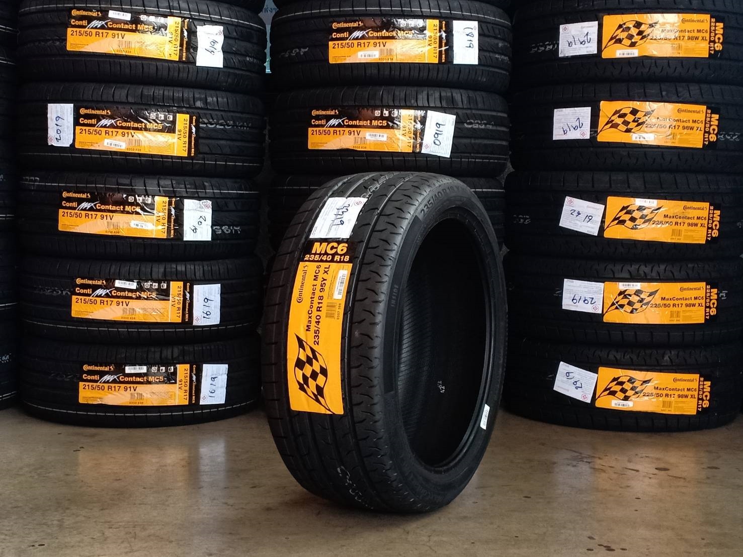 CONTINENTAL MC6 235/40-18 ปี19 มาใหม่ ราคาถูกกว่าเดิม