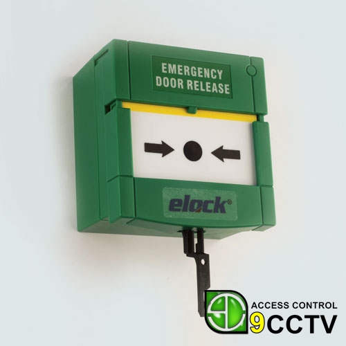 Emergency Break Glass (สีเขียว) รุ่นใหม่