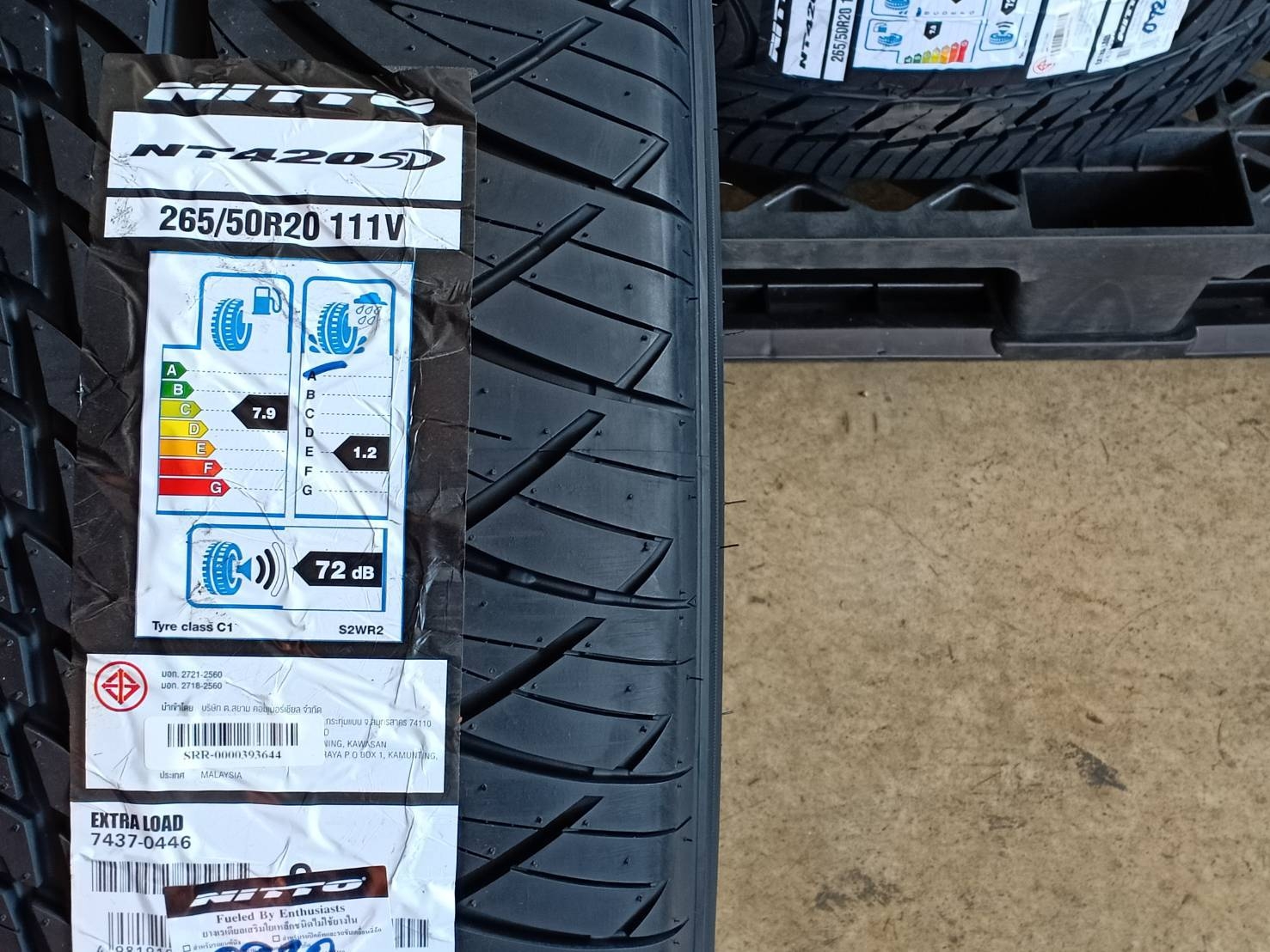 NITTO 265/50R20 NT 420SD 111V MADE IN MALAYSIA