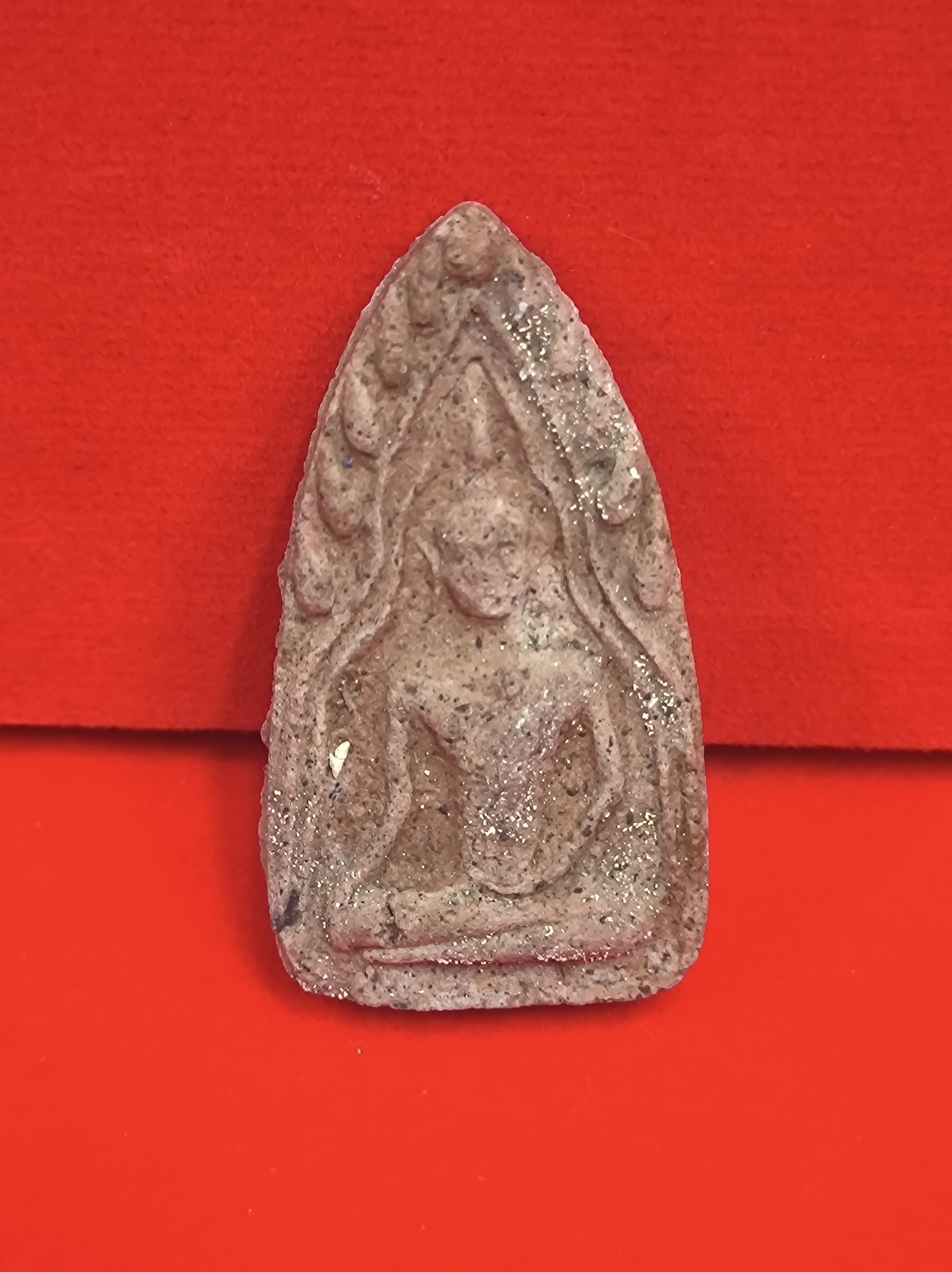 ขุนแผนวัดทุ่งนาใหม่ หลวงปู่อิ่ม ปัญญาวุโธ วัดทุ่งนาใหม่ นครศรีธรรมราช เนื้อผงพุทธคุณ อาจารย์ฝั้น ตะกรุดทองทิพย์