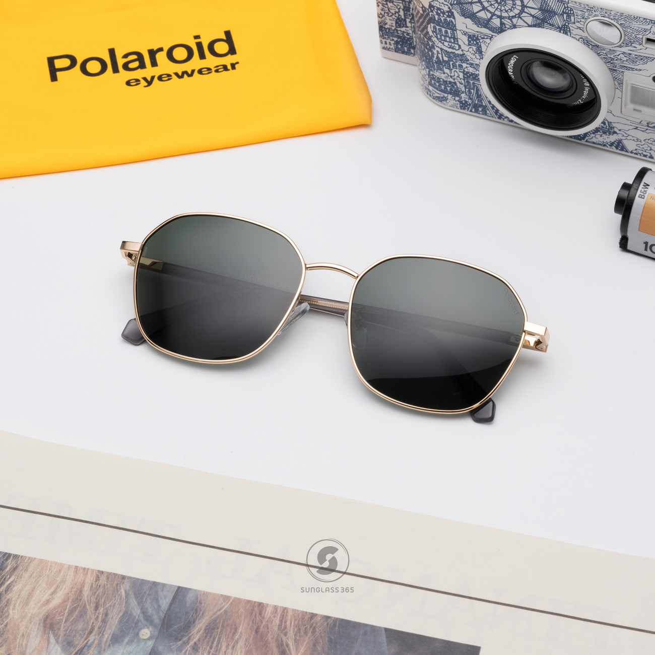 แว่นกันแดด Polaroid PLD4168GSX PEF/UC Gold