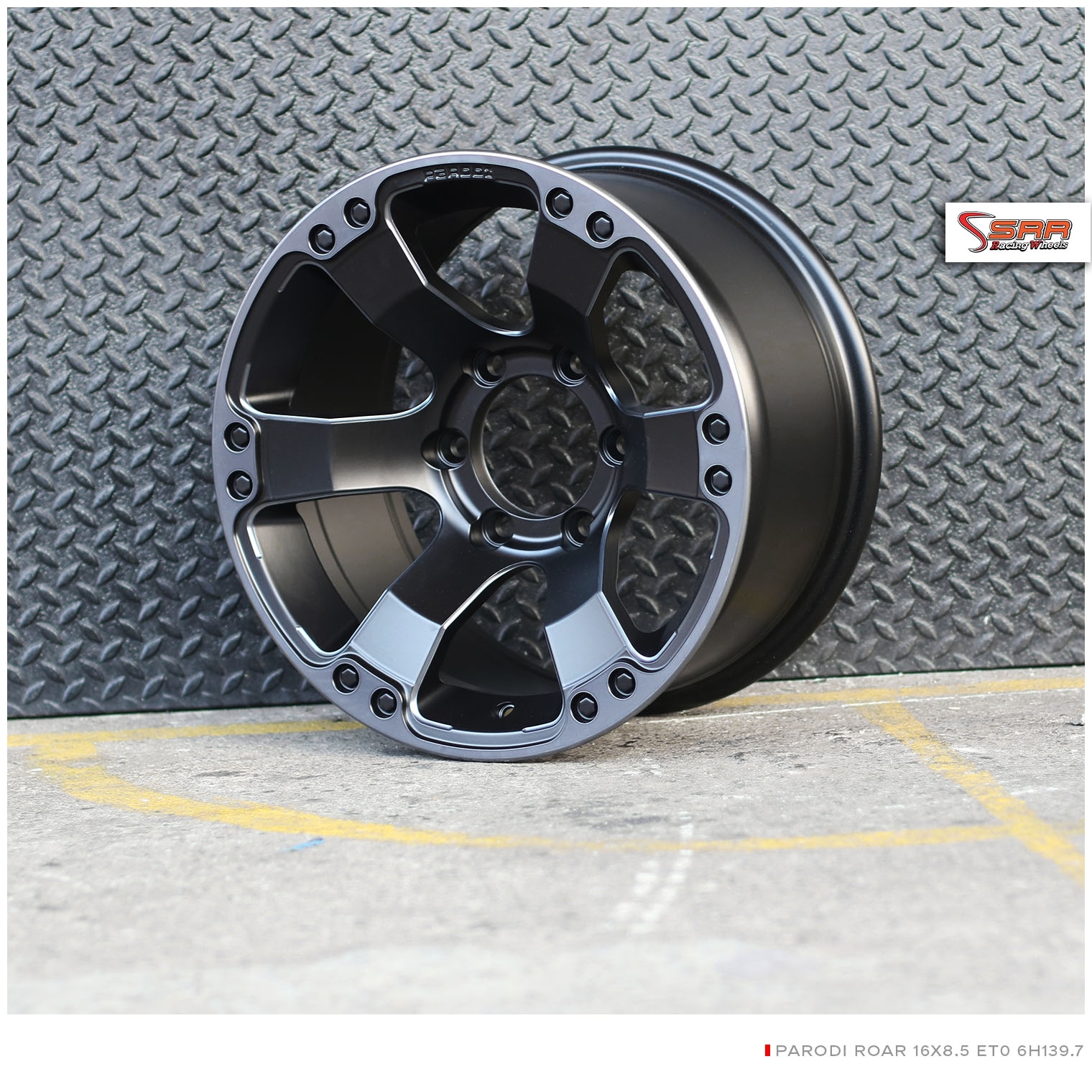 PARODI ROAR โรอาร์ ขอบ16 ทุกสี ล้อพร้อมยาง HANKOOK MT