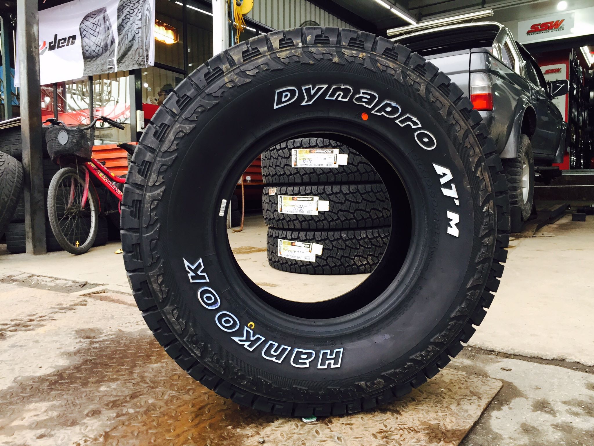 #แนะนำยางใหม่ #คุณภาพดีเยี่ยม #ราคาสุดคุ้ม #HANKOOK_DYNAPRO_ATM 285/75R16 ปี19