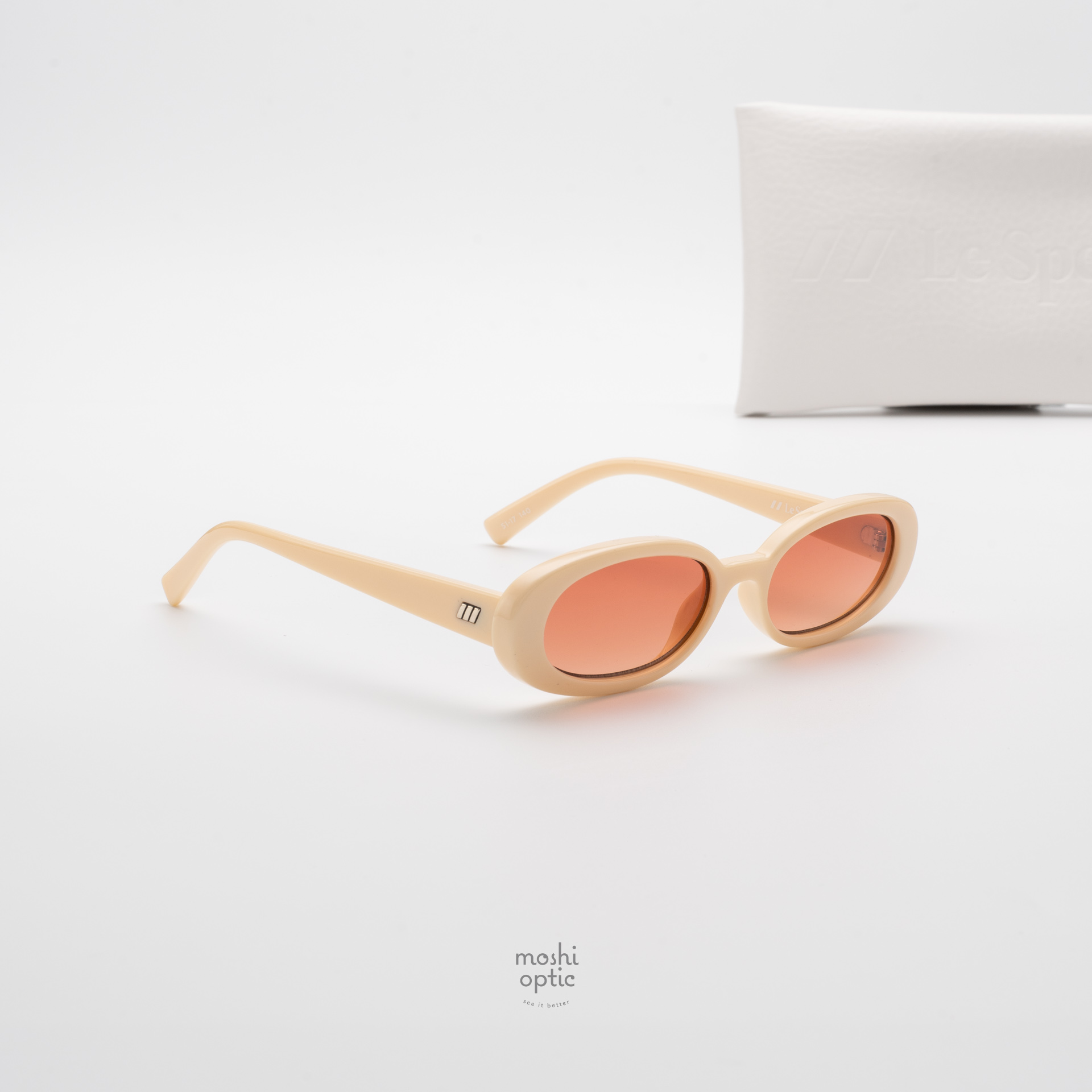 แว่นกันแดด Le Specs LSP2552229 OUTTA LOVE ECRU Warm