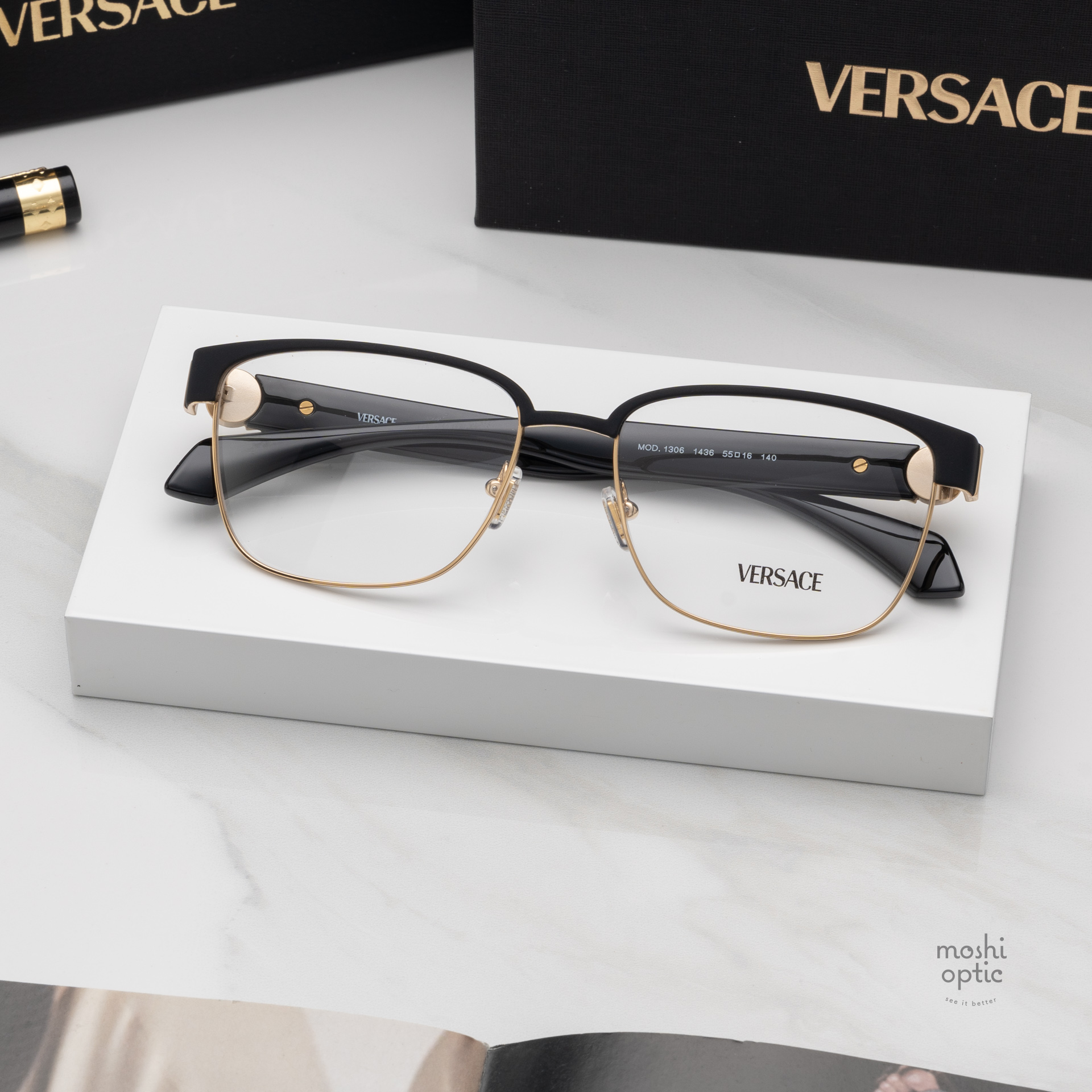 แว่นสายตา Versace VE1306 1436