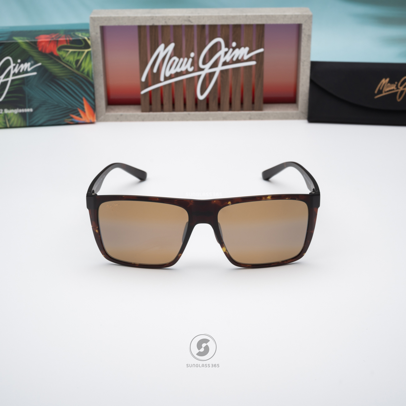 แว่นกันแดด Maui Jim HONOKALANI MJ H455 10 HCL Bronze