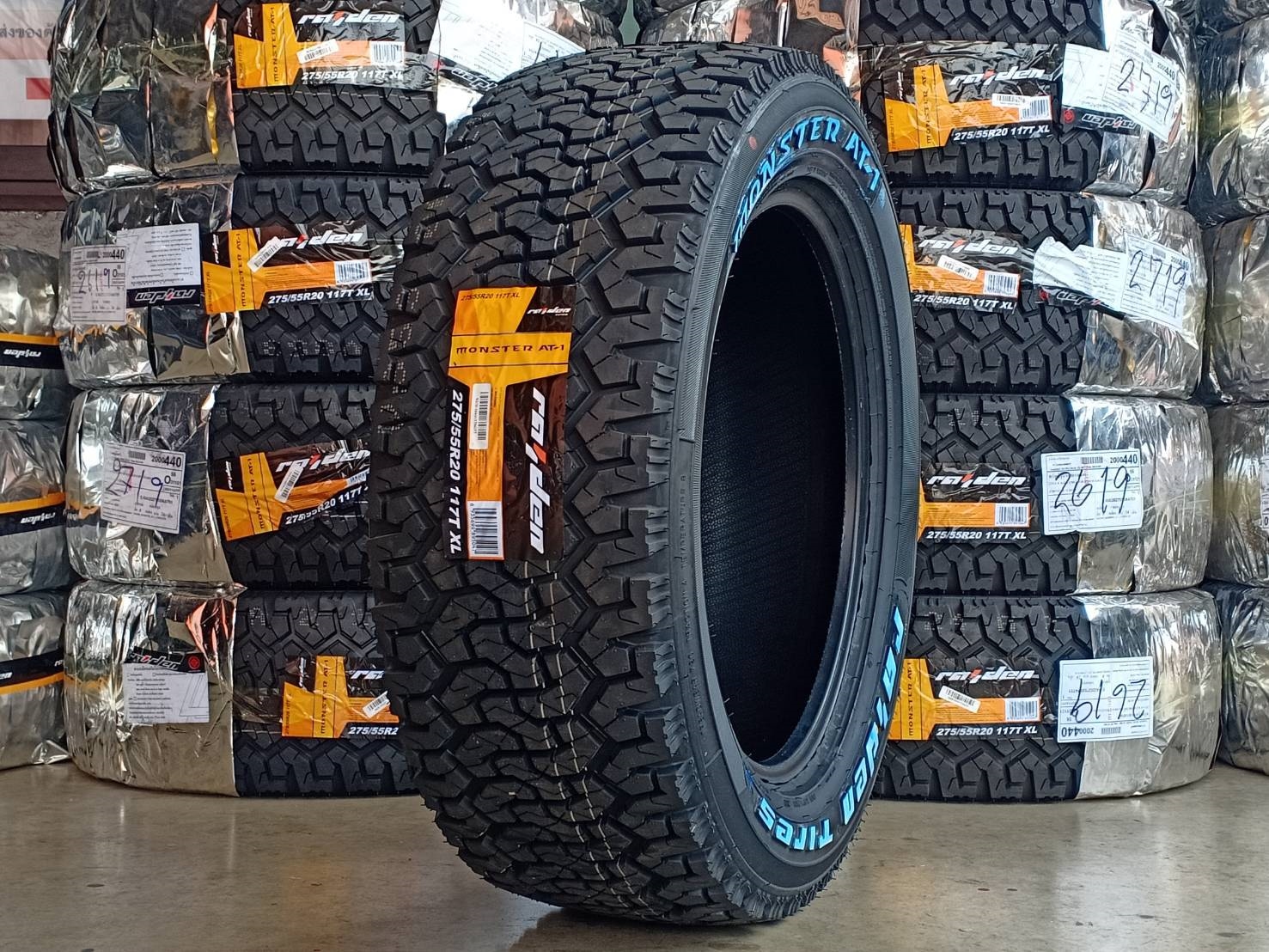 RAIDEN MONSTER AT1 275/55R20 117T (ปี19)