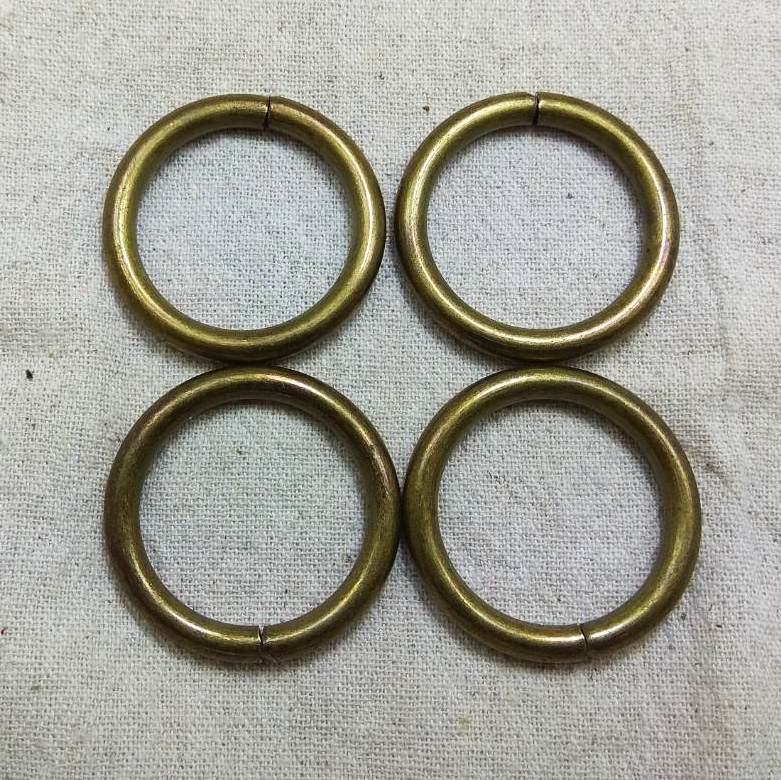 ห่วงกลม1.2นิ้วหนา เหลืองดำ (ลวด5mm)