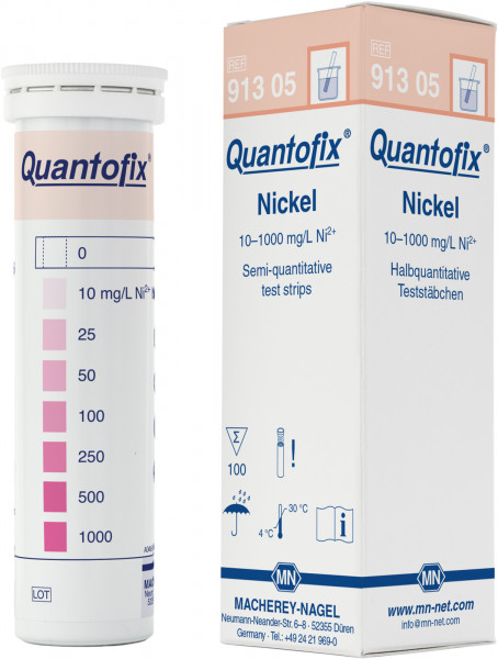 QUANTOFIX® Nickel 91305 กระดาษทดสอบนิกเกิล