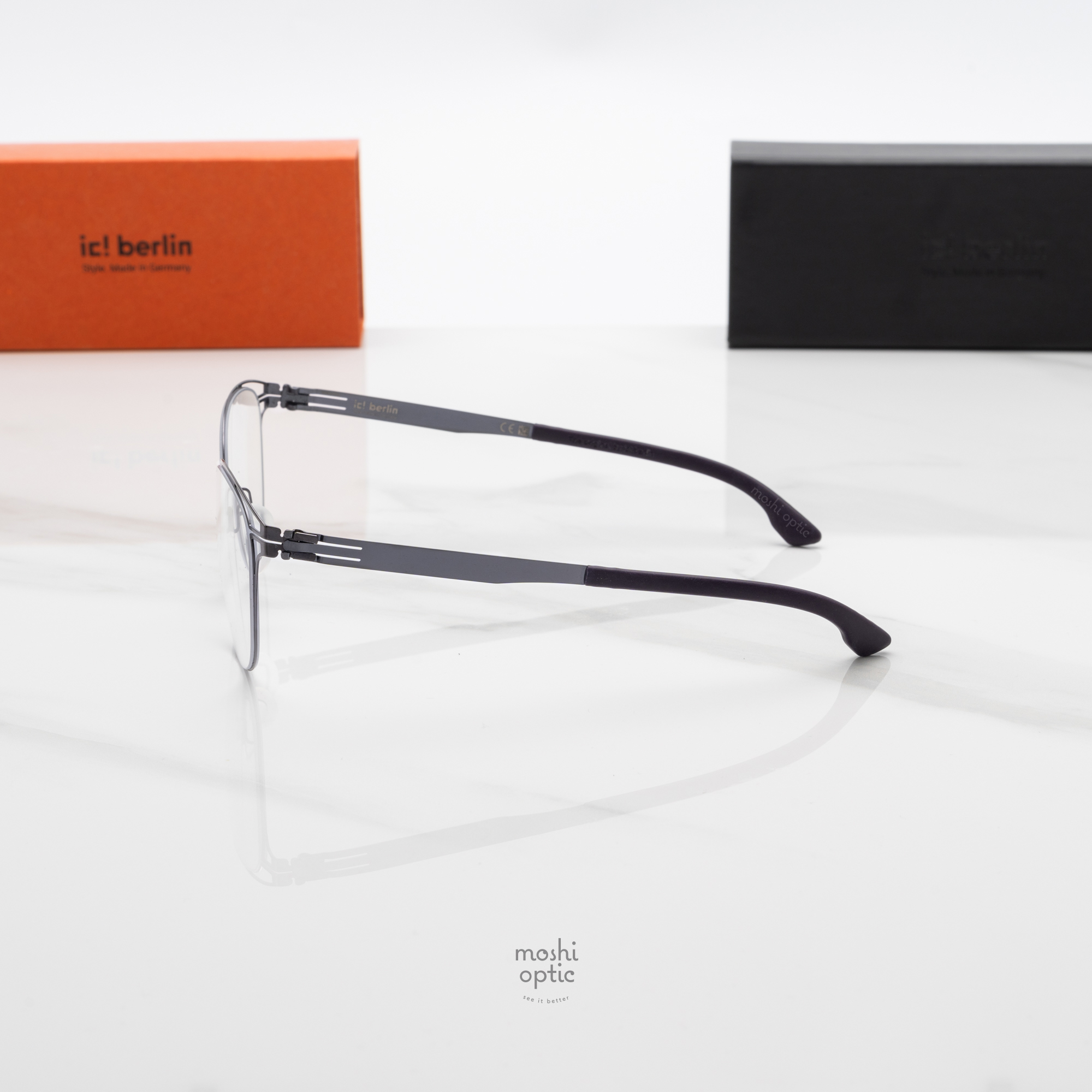 กรอบแว่น IC BERLIN Kiki Aubergine